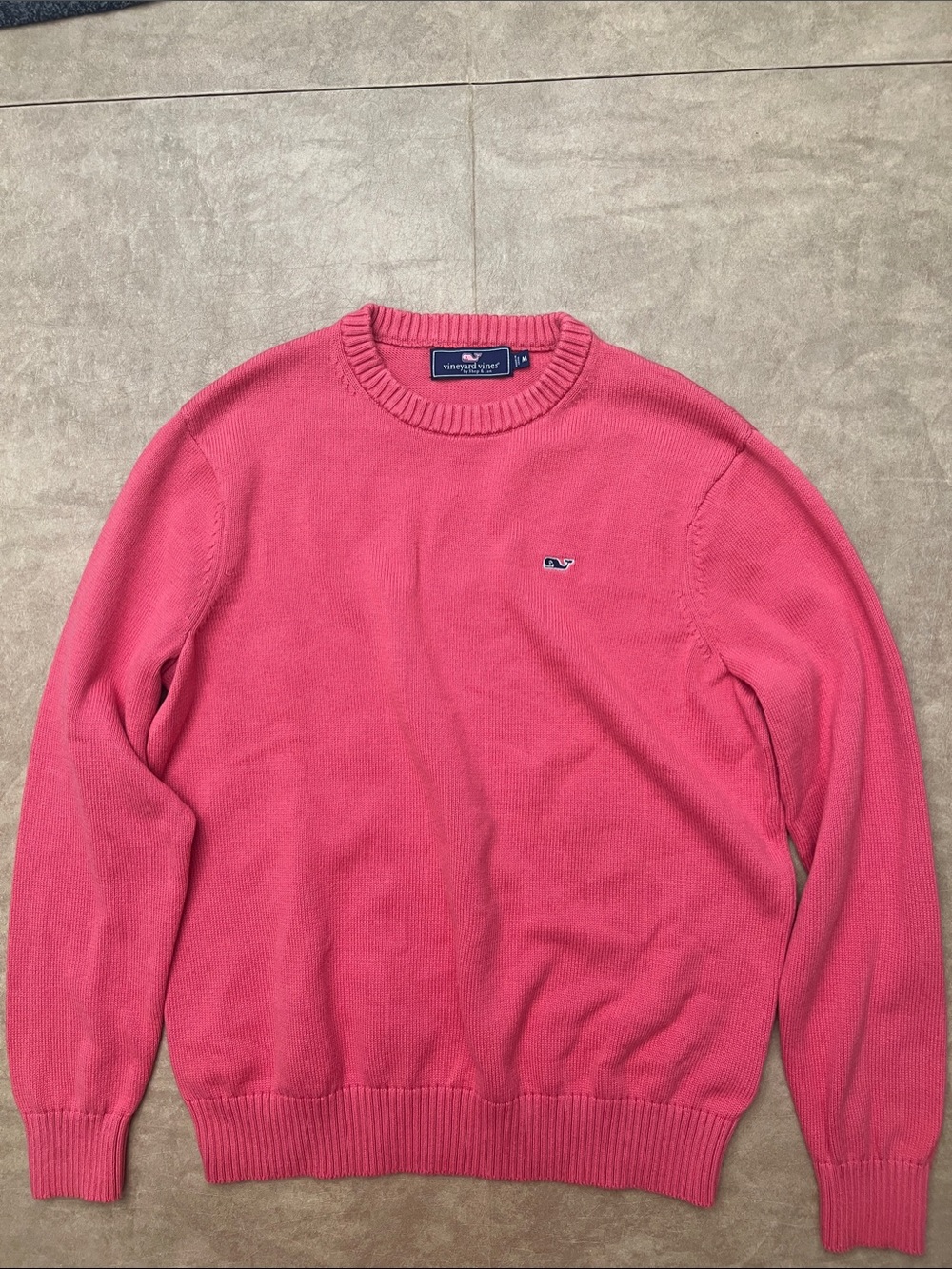 Vineyard Vines Coral Crewneck Sweater